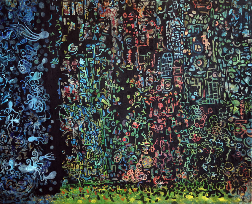 Submergence on canvas
